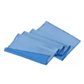 Blau-weiß kariertes Kühlung-Sporttuch, schnelltrocknendes Fitness Eishandtuch für Outdoor. - Zylinder 30 cm × 100 cm / Größe Zwei