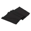 Serviette de sport rafraîchissante noire tissu séchage rapide musculation fitness plein air - Noir