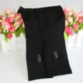 Black cooling sun protection sleeves for outdoor sports, cycling, and fishing use. - One Size / Black