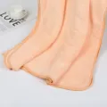 Soft coral fleece multi-functional U-shaped pillow, comfortable travel neck support cushion. - Orange