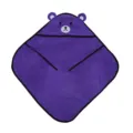 Accappatoio per animali in microfibra viola con cappuccio, asciugamano per cani. - Viola