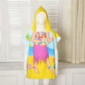 Asciugamano con Cappuccio Bambini Stampa Hawaiana Mantello Telo da Bagno Spiaggia - Gonne a ruota da donna