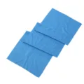 Asciugamano sportivo rinfrescante in microfibra blu, asciugatura rapida e assorbente. - Grande 30 cm * 100 cm / Blu