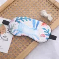 Cute cartoon blue rabbit print sleep eye mask breathable comfortable shading night eye mask - Rabbit Style