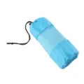 Asciugamano sportivo in microfibra blu ad asciugatura rapida con custodia in rete - 80cmx130cm / Azzurro