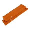 Summer outdoor sports sun protection ice silk cooling sleeves in orange mesh fabric breathable - Orange Yellow