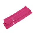 Summer UV protection ice silk cooling arm sleeves for outdoor sports, breathable pink mesh design. - Rose Red