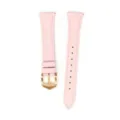 Cinturino per orologio in pelle rosa di ricambio con fibbia dorata per donna dettaglio. - Adatto per: quadrante piccolo S4 41 mm / Rosa - fibbia oro rosa