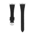 Cinturino per orologio in peluche invernale nero cinturino di ricambio con fibbia metallo - Per Redmi 6/5/4 / nero puro