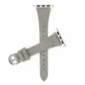 Cinturino per orologio in peluche grigio cinturino di ricambio compatibile smartwatch. - 42/44/45/49 mm - (46 mm Gen 10/11) / Grigio