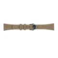 Cinturino per orologio in vera pelle di ricambio con chiusura deployante per smartwatch elegante - Adatto per: quadrante piccolo S4 41 mm / Marrone - chiusura a farfalla argento