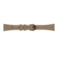 Cinturino per orologio in vera pelle di ricambio con fibbia deployante per smartwatch elegante - Adatto per: quadrante piccolo S4 41 mm / Marrone - chiusura a farfalla oro rosa