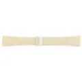 Cinturino per orologio in pelle beige con chiusura magnetica, compatibile 18 20 22 mm. - Compatibile con: GT6/5/4 - quadrante 41 mm (18 mm) / Bianco Sporco