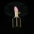 Lippenstift Anhänger Legierung DIY Schmuck Zubehör Strass Handyhülle Dekoration Teile - Lippenstift (Rosa)