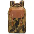 Zaino per fotocamera in tela vintage impermeabile mimetico retro per fotografia borsa - K805 giallo mimetico
