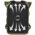 Waterproof outdoor men laptop backpack with breathable mesh back panel for daily travel. - K949 Green