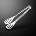 Roestvrijstalen voedseltang keuken BBQ steak brood clip 24cm klein formaat kooktool item. - 9-inch drielijnige tang