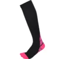 Chaussettes de compression noir rose sport mollet course fitness chaussettes sport - SM / Rose rouge