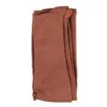Men's solid color mid-calf knitted socks breathable sweat-absorbing brown outdoor sports socks - S/M / Coffee