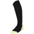 Chaussettes de compression sport noires et vert néon, chaussettes de course stylées SKU. - Vert