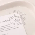 Stainless steel jump rings for DIY handmade jewelry making, necklaces and bracelets connection. - Silver Jump Rings / 0.5x4mm (200 Pieces/Pack)