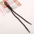 Corde en paracorde tressée marron variante d'accessoire de lanière artisanale DIY pour sacs - 1 Pièce/Lot / Brun Foncé