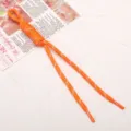 Orange paracorde cordon tressee main noeud romain pendentif accessoire variante DIY style. - Orange