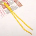 Corde de parapluie tressée nœud romain jaune accessoire DIY fait main pour breloque de sac - Jaune