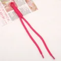 Corda paracord rosa fatta a mano accessorio fai da te per borse gioielli artigianato - Rosso rosa