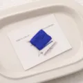 Blue jade cord winding card DIY handmade weaving rope bracelet threading material supply. - 0.8mm 5m/Card / Sapphire Blue