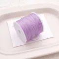 Light Purple 72 Jade Cord Nylon Thread Spool for DIY Handmade Jewelry Making Craft - Light Purple