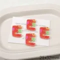 Kleurrijke Acryl Letter E Hanger DIY Sieraden Accessoire Kralen Armband Decor - Letter E(BSD932)