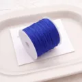 Royal blue 72 jade cord spool, perfect for DIY handmade bracelets, necklaces and craft projects. - Sapphire Blue
