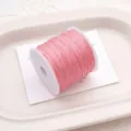 Pink No. 72 Jade Cord Thread DIY Handmade Braided Bracelet Necklace Pendant Making Supplies - Flesh Pink