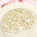 Transparante gele vlinder glas kralen voor DIY handgemaakte sieraden, armband en ketting accessoires. - 14x10mm (10 Stuks/Verpakking) / Transparant Geel