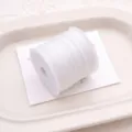 White craft cord spooling for DIY handmade bracelets, necklaces, and custom jewelry making. - White