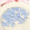 Blauwe transparante vlinder glasralen diy handgemaakte armband ketting sieraden onderdelen - 14x10mm (10 Stuks/Verpakking) / Blauw