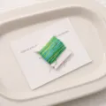 72# jade thread DIY handmade woven bracelet cord multi-color winding card packaging material - 0.8mm 5m/Card / #081 Variegated Gradient