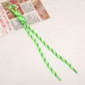 Corde de parachute verte dopamine corde faite main accessoire DIY pour sacs et pendentifs - Vert Fluorescent