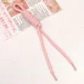 Rosa macaron nodo romano corda da ombrello intrecciata a mano fai da te cordino borsa accessorio - Rosa