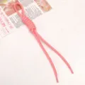 Corda Paracadute Nodo Romano Rosa Macaron Fatto a Mano DIY Accessorio Borsa Variante - Rosa Acceso