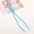 Corde de parachute tressée bleue DIY bracelet fait main lanière accessoires variante - Bleu