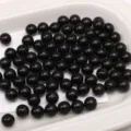 10mm schwarze Holzperlen lose runde Perlen fuer DIY Schmuckherstellung Zubehoer top - Schwarzes Sandelholz