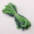 3.5mm Colored Braided Hemp Rope DIY Handmade Keychain Pendant Accessories Craft Cord Material - 3 Meters Pack (Approx 3.5mm) / #09 Green Forest