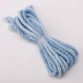 3.5mm Colorful Woven Hemp Rope DIY Handmade Keychain Pendant Phone Strap Craft Accessories Blue - 3 Meters Pack (Approx 3.5mm) / #13 Blue White