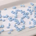 Light blue glass rice beads for DIY jewelry making, handmade bracelets and necklaces accessories. - 52 Pieces/Pack / Sky Blue