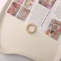 15-100mm anneaux en bois naturel non finis pour bricolage, accessoires et bijoux faits main. - Diamètre Extérieur 25mm Épaisseur 6mm (Paquet de 10) / Couleur bois naturel