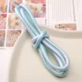 Blue PU braided leather rope DIY jewelry accessories cord for bracelet making parts - Approx. 6mm 1m/Pack / Blue Series