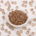 6-8mm brown crystal cube loose beads for diy handmade jewelry bracelet necklace making accessories. - Champagne