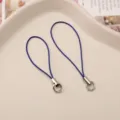 Blue DIY Phone Lanyard Strap Mobile Phone Charm Accessories Variant Strap Cord Set - Sapphire Blue